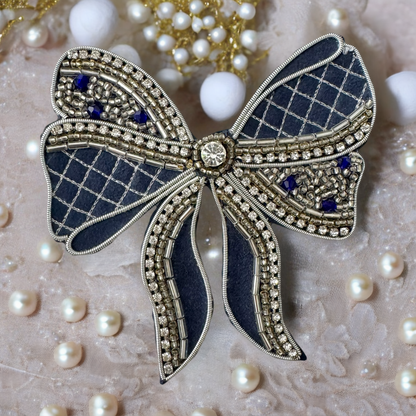 Trinity Bow Brooch